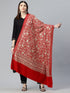Women's Aari Embroidery Wool Shawl